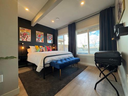 Southeast Calgary Apartment | 1BR Suite with Patio, Full Kitchen & Free Parking