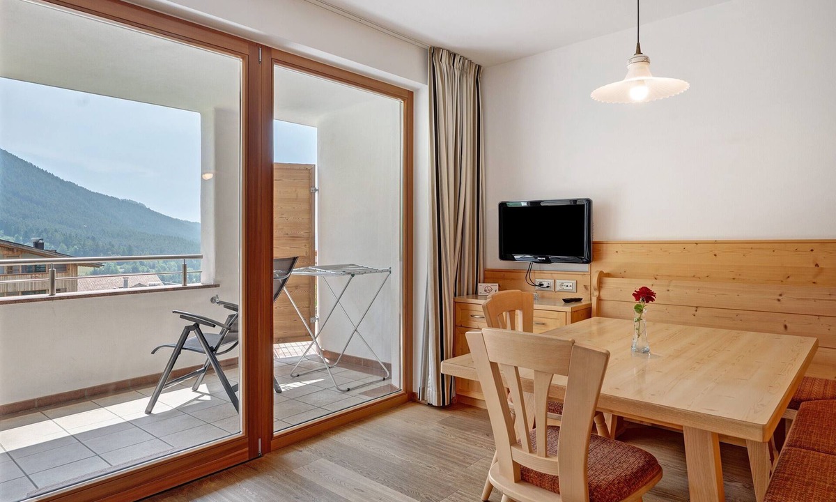 Siusi Apartment | Apartment 'Residenz Nussbaumer Apt B' with Mountain View, Shared Pool & Wi-Fi