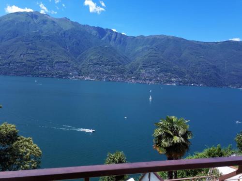 Pino Lago Maggiore Apartment | Apartment with Panoramic Lake View & Terrace in Pino, Lago Maggiore - Casa Roccia No 7