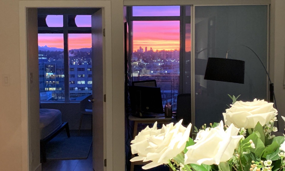 Mount Pleasant Condo | Bright Corner Condo in Olympic Village Walk Everywhere, Downtown in Minutes