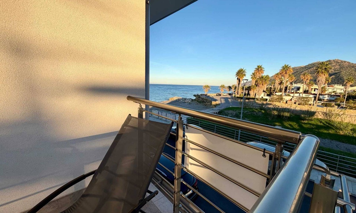 Brolo Apartment | Brolo (ME), beachfront apartment with private parking.