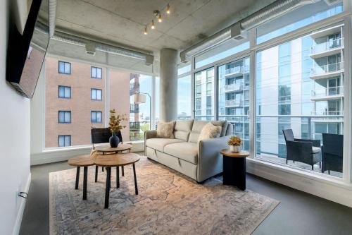 East Village Apartment | Cozy Downtown Retreat with Stunning River Views