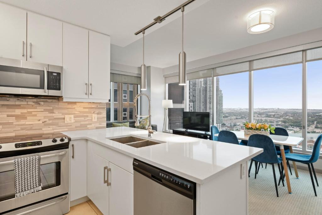 Victoria Park Apartment | GlobalStay Downtown Calgary Condos