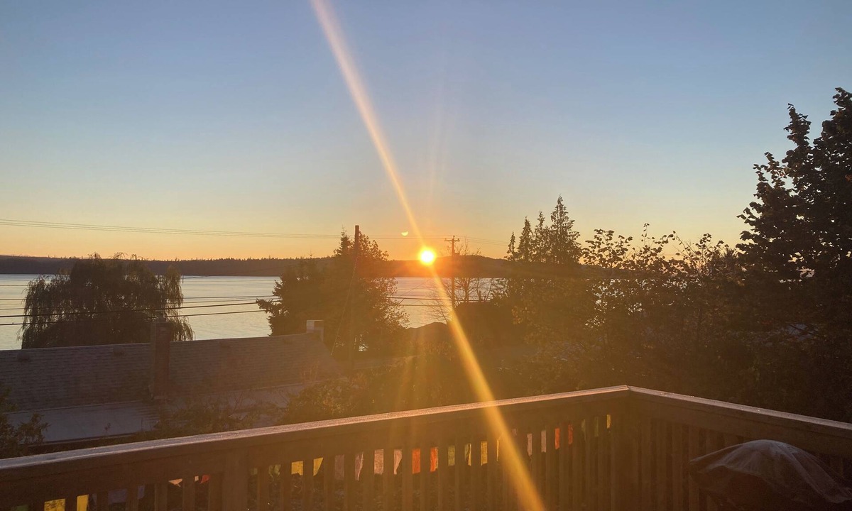 Union Bay House | Gorgeous Ocean View: West Coast Modern One Bedroom House.