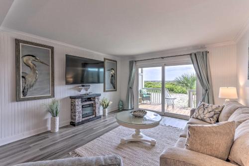 Oceanmarsh Subdivision House | Harbor Island Beach Retreat - Steps to Ocean!