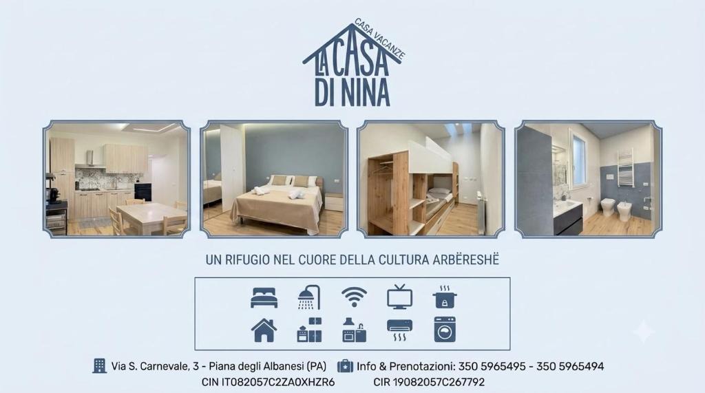 Piana degli Albanesi House | La casa di Nina