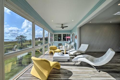 Georgetown House | Luxurious Waterfront Home w/Private Pier & Views!