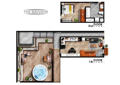 Departure Bay Apartment | Mid-Island Getaway - Sunken Hot Tub & Deck - Close to Beach - Modern