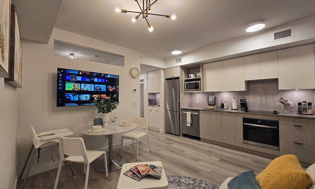 Cultural District Apartment | Modern DT Oasis | Cozy Retreat