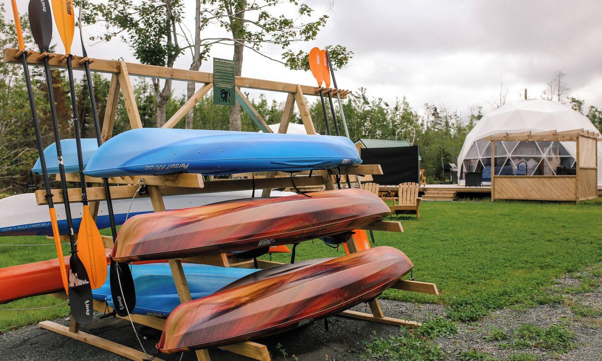 Pomquet Resort | Nautical Dome Accommodations