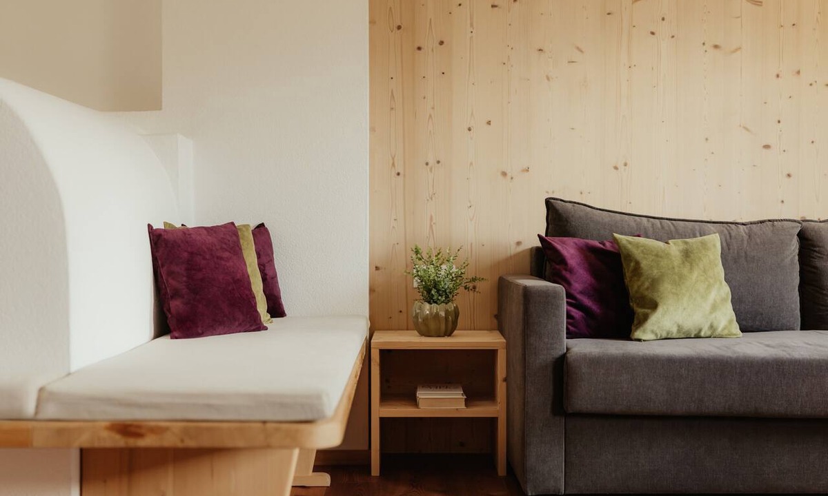 Selva dei Molini Apartment | New Penthouse Zirm at Untermairhof with Mountain Views, Private Terrace & Large Dining Room