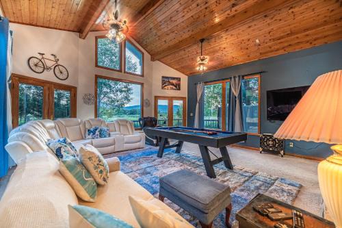 Davis House | Panorama Point - Sauna, hot tub, theater room