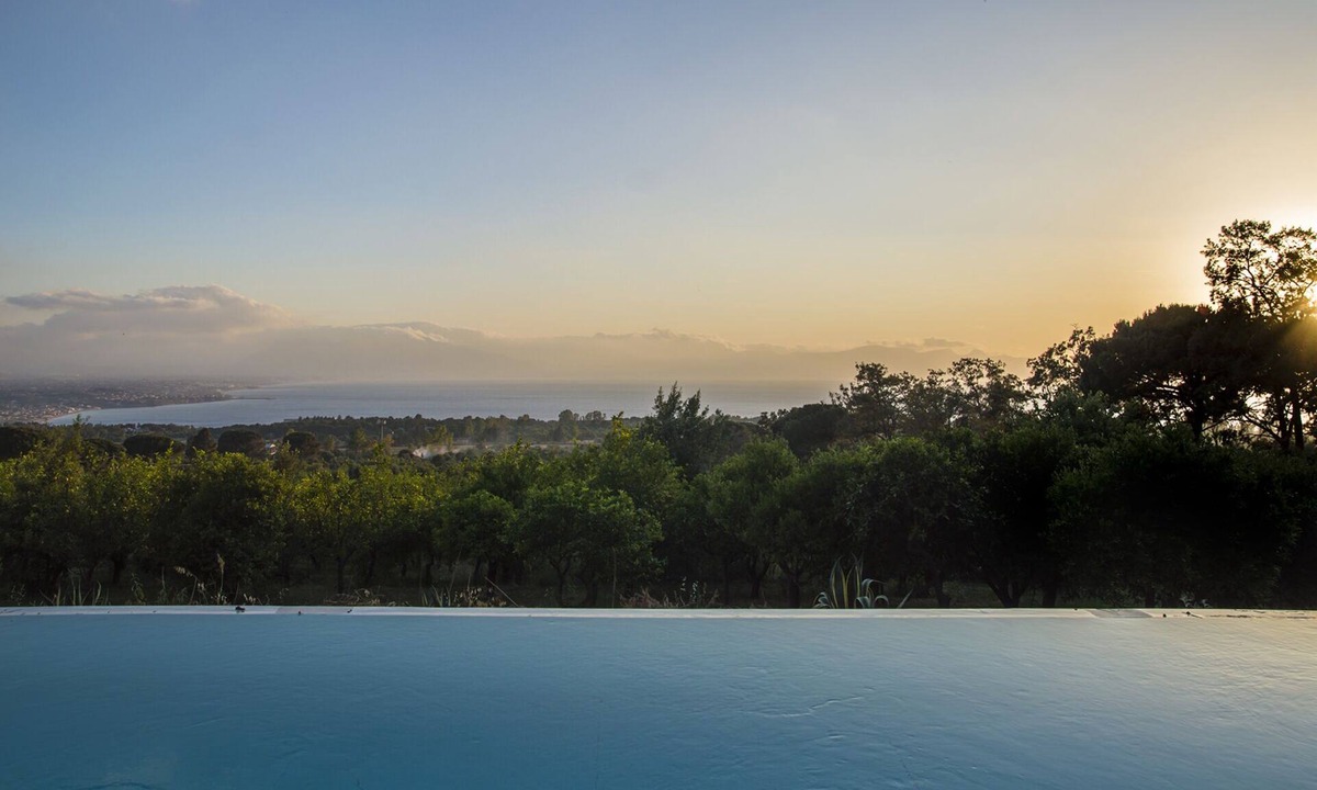 Terrasini House | Panoramic house with sea view pool and large park 60. 000 sqm
