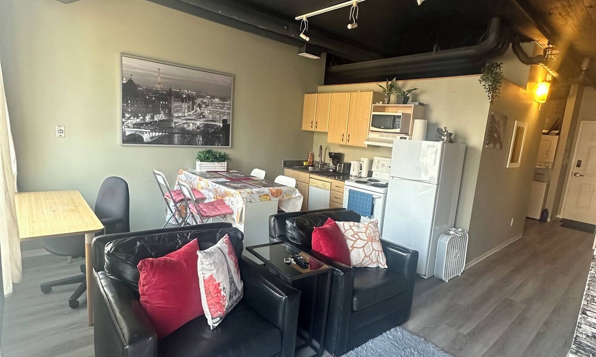 Downtown Edmonton Apartment | Paris Styled Downtown Loft
