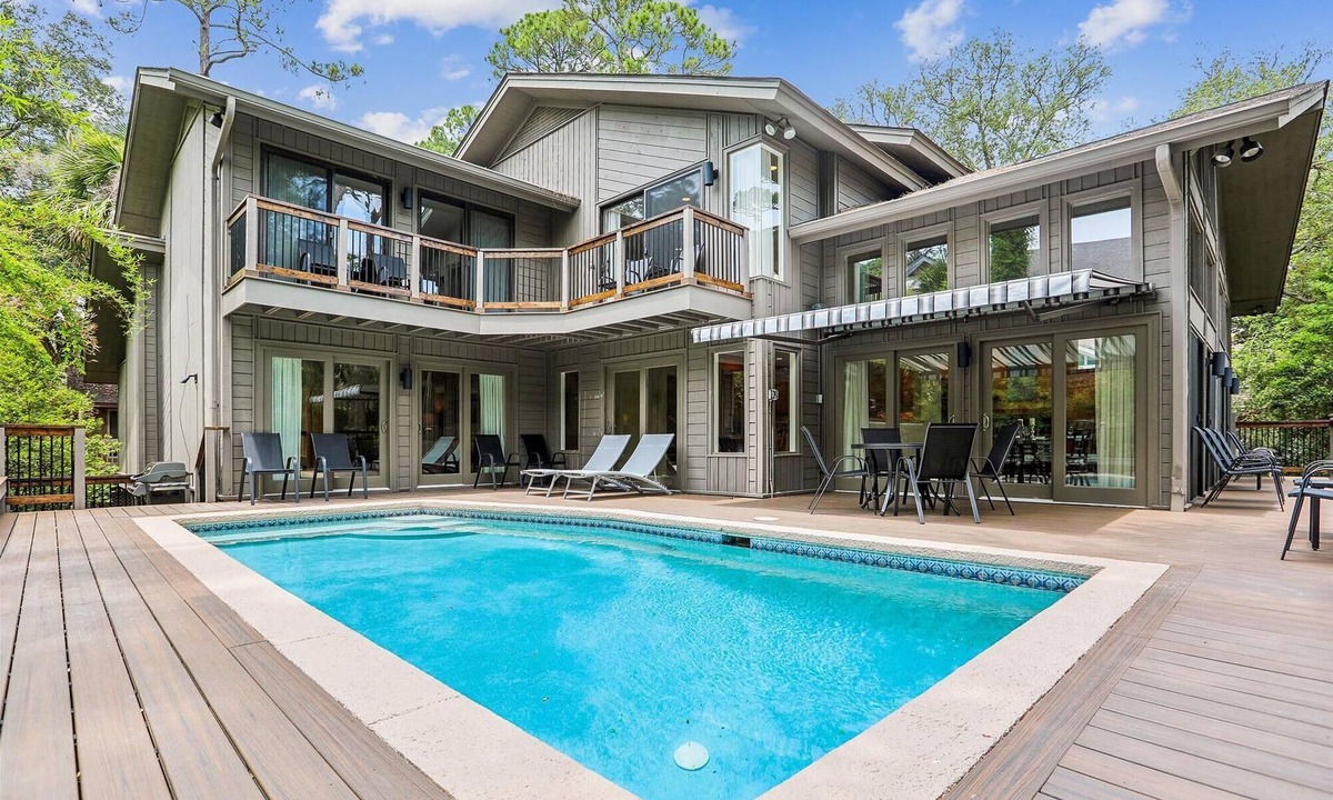 Oceanside House | Private 2nd Row Ocean Home Next to Sea Pines Beach Club!