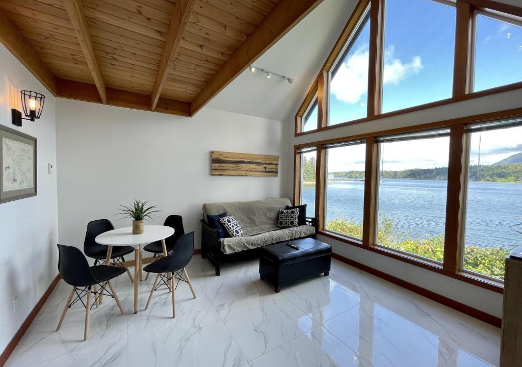 Ucluelet House | Private Oceanfront Cabin With Hot Tub Doc Holiday Cabin
