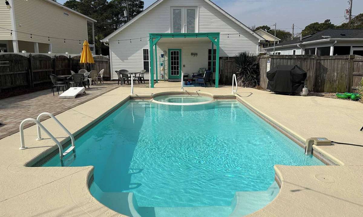 Crescent Beach House | Private Pool | 1st‑Floor Living | Sleeps 12