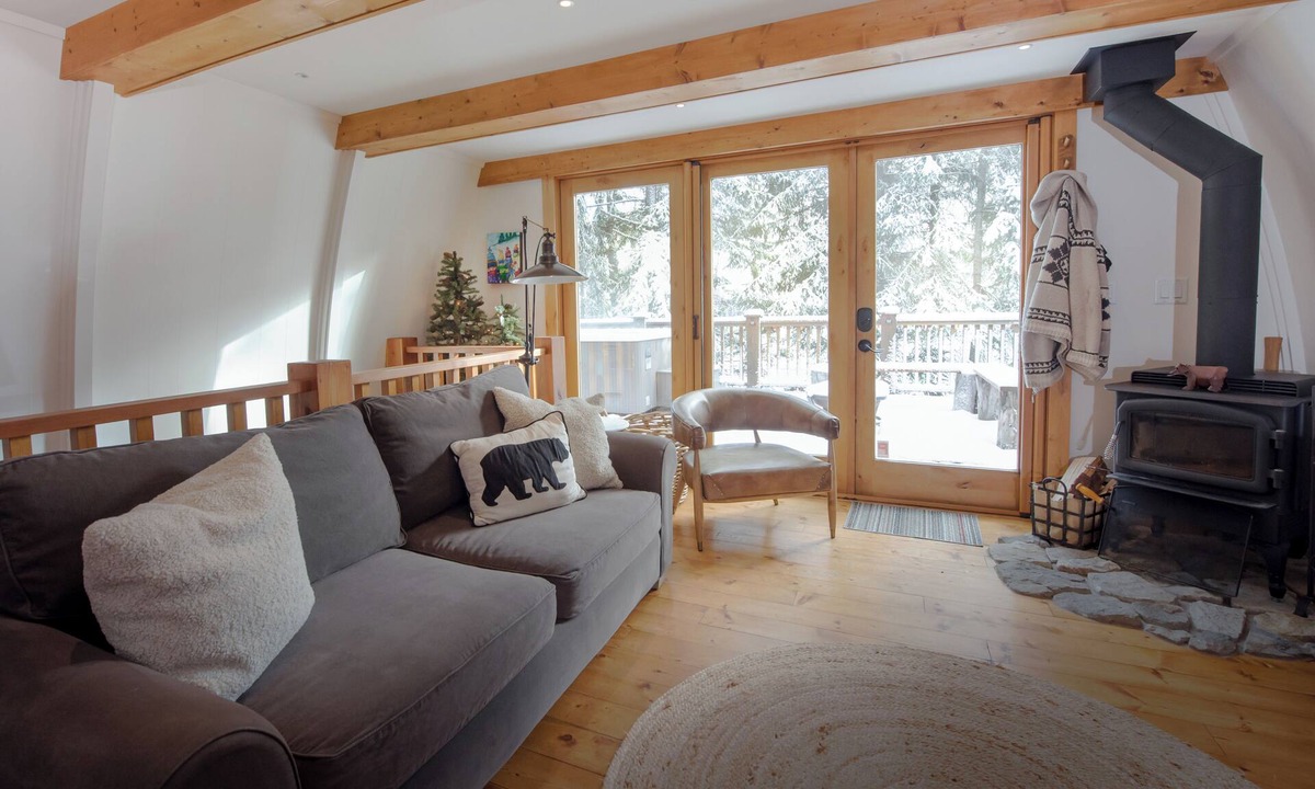 Silver Star Mountain Cabin | Renovated 2 bedroom cabin - amazing location, private hot tub, laundry, storage.