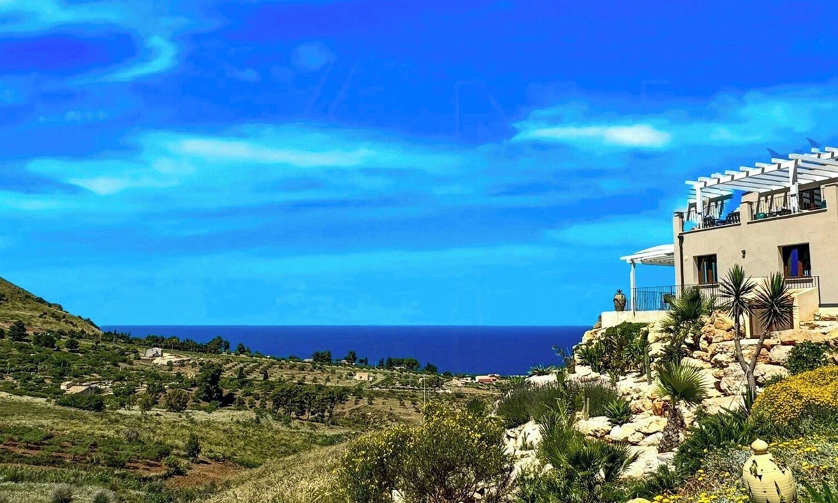 Scopello House | Sea view villa with panoramic pool near Scopello
