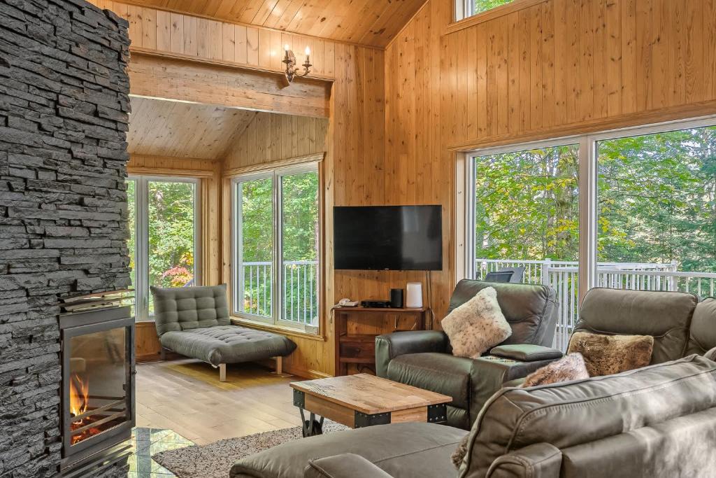 Mauricie Ski Chalet | Spa & Sauna - Le Secret du Lac