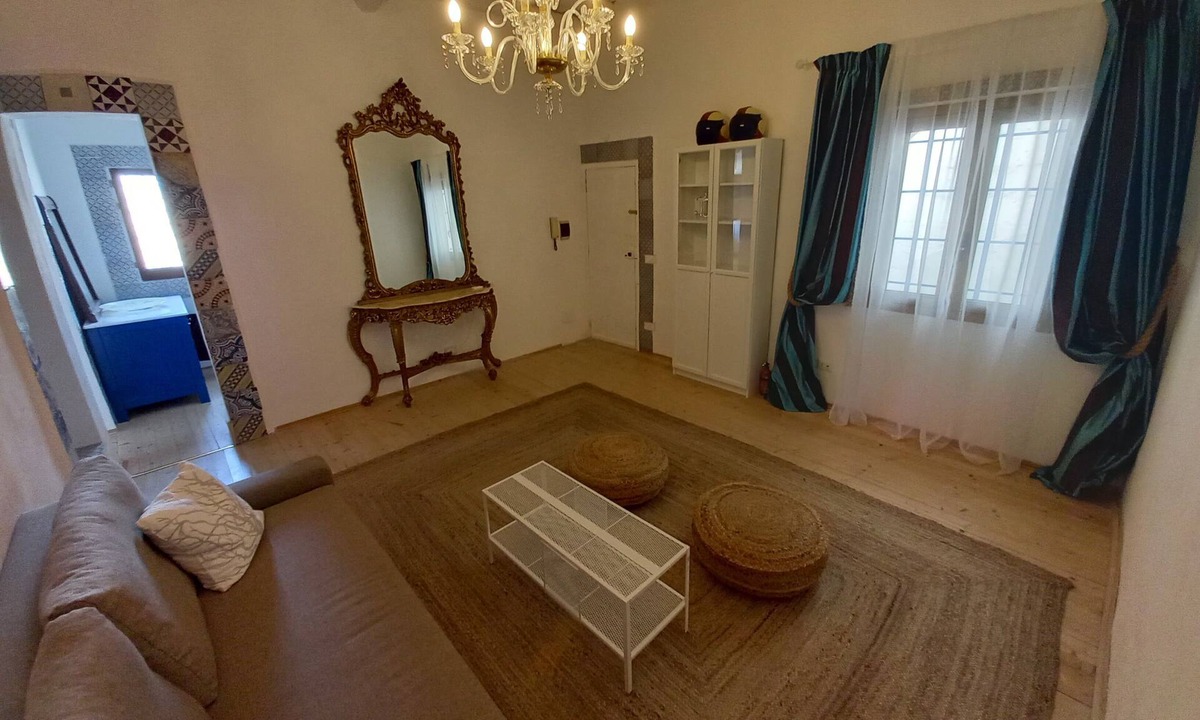 Trapani City Centre Apartment | The Terrace in the Blue, with an exclusive terrace for dining under the stars