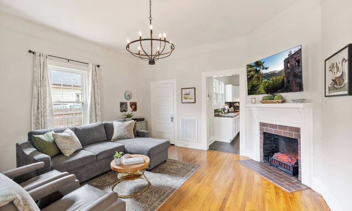 Kannapolis House | University Mill House, King, Backyard Oasis, Hammock, Porch, Parks