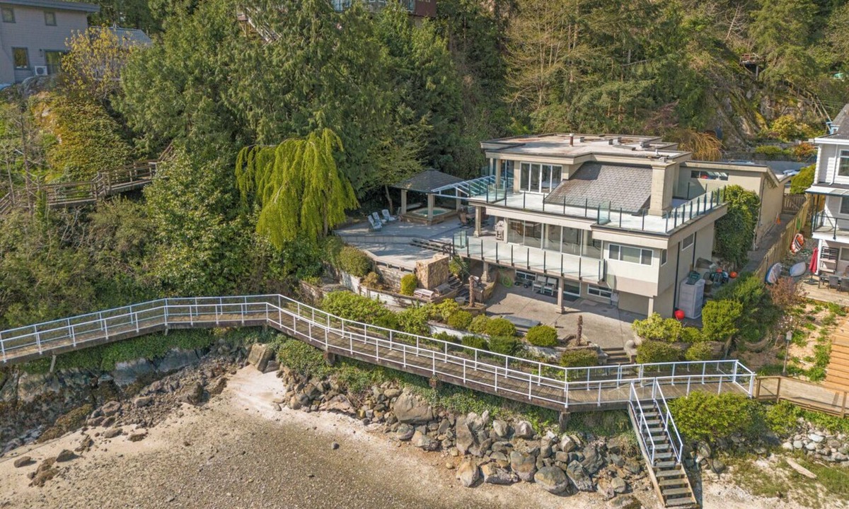 Deep Cove House | Waterfront Beauty in the Cove w/Dock & Hot Tub