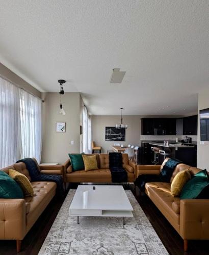 Airdrie House | Waterfront Home, Fireplace, 90 min to Banff