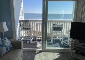 Ocean Front with Incredible Views -wifi, pool, corner unit, in-unit washer/dryer