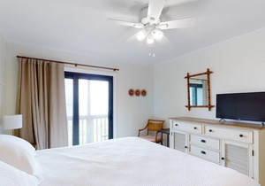 Second-Floor, Oceanfront Condo with Balcony, WiFi, Laundry & Shared Pool