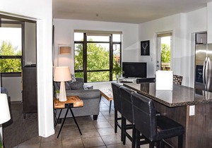 Top floor 2 bedroom suite with spectacular views
