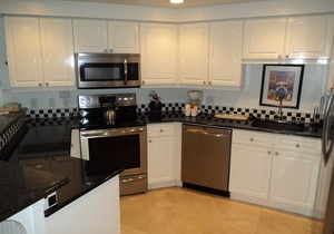 Updated beach-front condo with Panoramic Gulf Views from the wrap-around balcony in Miramar Beach