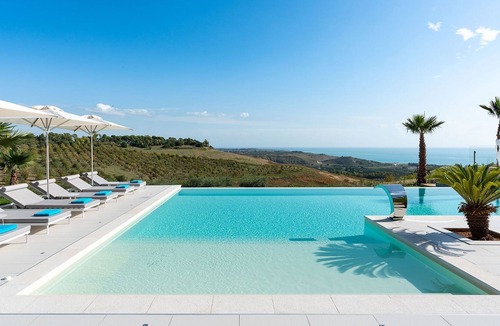 Borgo Bonsignore Villa | 2 bedroom villa rental in Sicily near seaside with pool, views, Wi-Fi and air conditioning