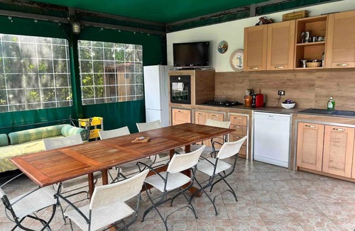 Campofelice di Roccella Villa | 5 Bedrooms, 4 Bathrooms, WiFi, Garden, Barbecue, Outside Kitchen, Public Pool