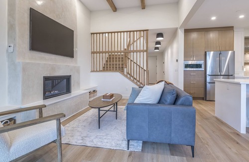 Silver Star Mountain House | 5 bedroom home with direct ski access, sauna, private laundry and garage