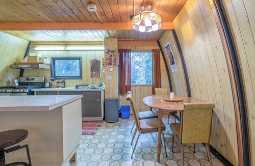 Silver Star Mountain Cabin | A-Frame Cabin nestled in the trees - laundry, pet-friendly, close to village