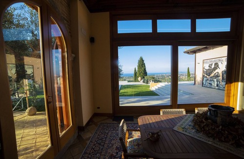 Castroreale Terme Villa | Anticuum Gimnasium - Luxury Holiday Villa Sicily with infinity swimming pool