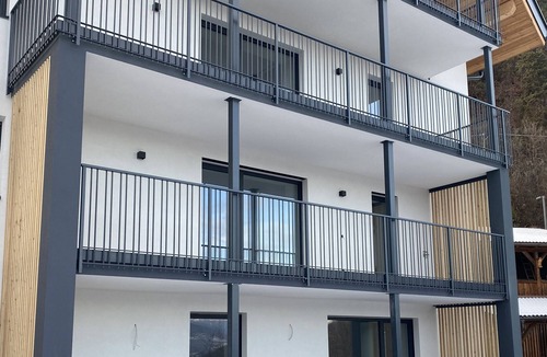 Longomoso Apartment | Apartment "Alpenglow Aurelia" with Mountain View, Private Terrace & Wi-Fi