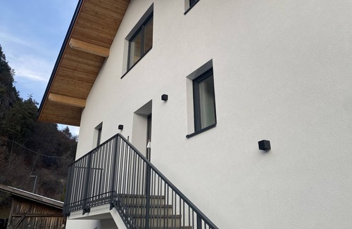 Longomoso Apartment | Apartment "Alpenglow Terra" with Mountain View, Private Terrace & Wi-Fi