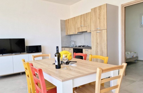 Alcamo Marina Apartment | Apartment 'Attico Della Luna' with Sea View, Wi-Fi and Air Conditioning