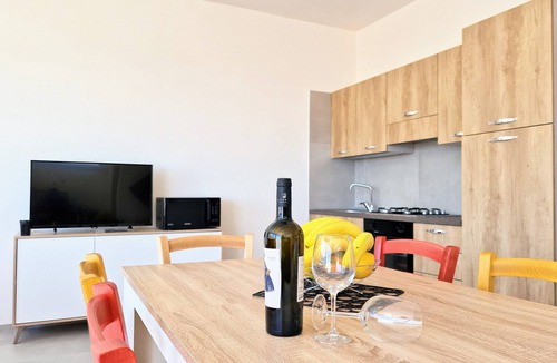 Alcamo Marina Apartment | Apartment 'Attico Della Luna' with Sea View, Wi-Fi and Air Conditioning