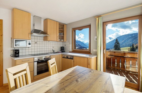 Valle di Casies Apartment | Apartment "Burgerhof Dolomiten" with Mountain View, Large Private Terrace and Wi-Fi