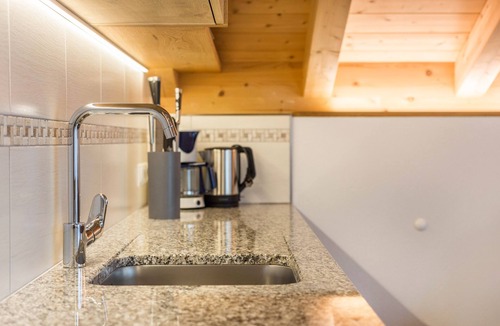 Santa Maddalena Apartment | Apartment 'Feldererhof Apt Dolomitenblick' with Mountain View, Shared Garden and Wi-Fi