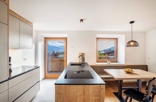 Naz Sciaves Apartment | Apartment 'Linderhof Panorama Terrasse' with Mountain View, Shared Pool and Wi-Fi