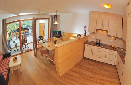 Siusi Apartment | Apartment 'Residenz Nussbaumer Apt B' with Mountain View, Shared Pool & Wi-Fi