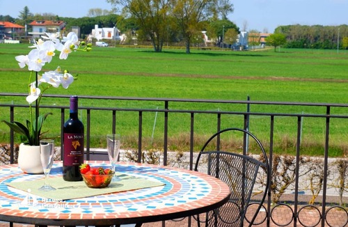 Faro Apartment | Apartment 'Residence Borgo Dei Fiori D03' with Shared Pool, Private Terrace and Air Conditioning