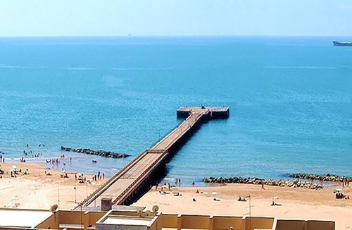 Gela Apartment | Apartment with TERRACE ON THE SEAwith breathtaking views. 50 meters from the beach