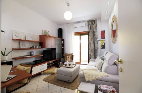 Tor Sapienza Apartment | Aurora Penthouse: Panoramic Terrace Penthouse in Rome