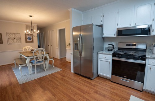 Northeast Raleigh House | Available as 30 day minimum or short term. Has office, deck, and big back yard.