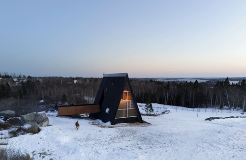 Terence Bay House | Back Bay A-Frame: Coastal Escape in Terence Bay’s Wild Beauty